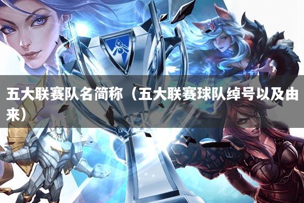 五大联赛队名简称(五大联赛球队绰号以及由来)